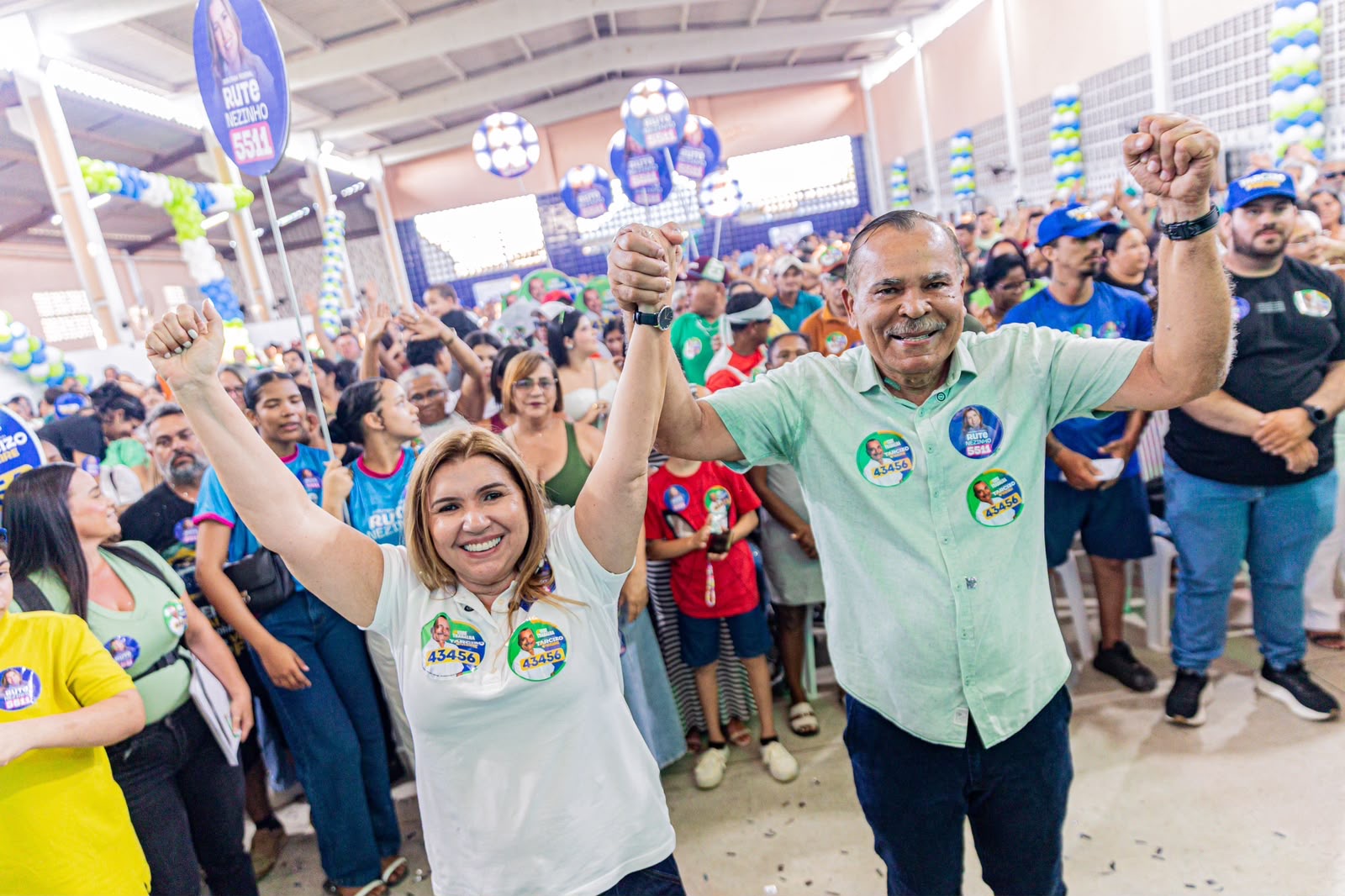 Tarcizo Freire lança campanha para estadual e anuncia voto em Rute Nezinho para federal