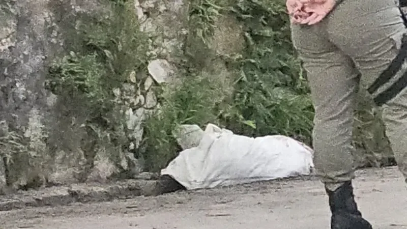 corpo de uma mulher foi encontrado esquartejado