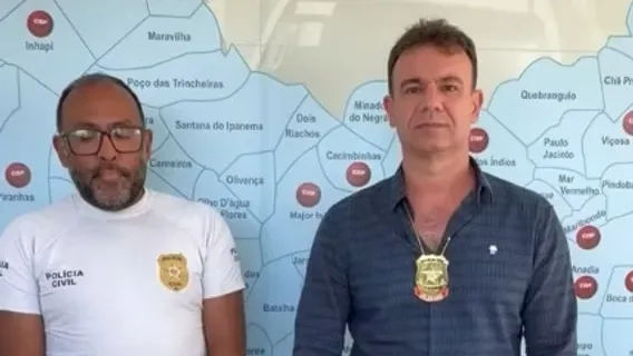 Pai é preso suspeito de estuprar filha de 10 anos e oferecer R$ 50 para silenciá-la em Inhapi