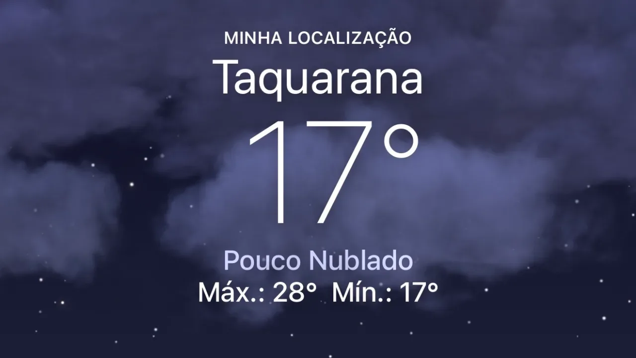 Madrugada Fria no Agreste e Sertão de Alagoas