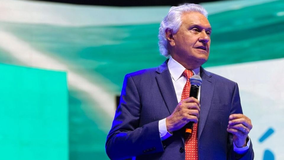 Caiado aposta na TV para ganhar mais espaço na corrida presidencial.