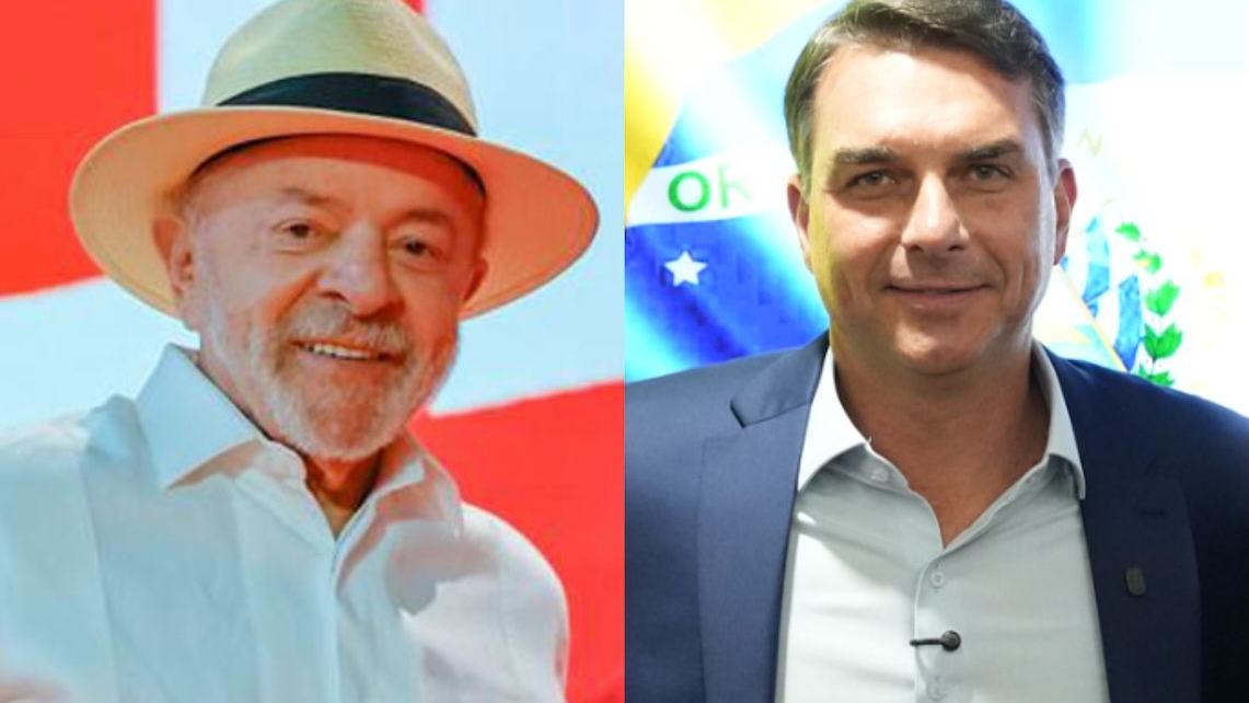 Datafolha: Lula tem 46% contra 44% de Flávio no 2º turno