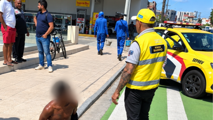 Um celular roubado foi recuperado e um simulacro de revólver foi apreendido pelo Ronda no Bairro nesta segunda-feira (21), em Maceió. Um homem de 28 anos, suspeito do crime, foi encaminhado à Central de Flagrantes.