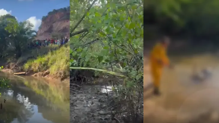 Corpo decapitado foi encontrado em área de manguezal no Rio da Ribeira, na zona rural da Barra de Santo Antônio, nesta terça-feira (13). A cabeça da vítima não havia sido localizada, e o caso será investigado pela Polícia Civil.